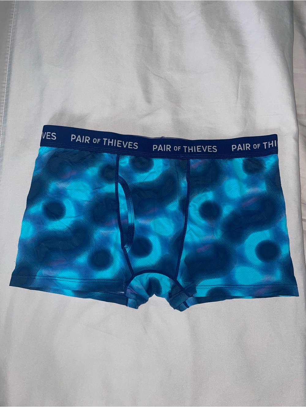 Pair of Thieves Men’s Blue Patterned Boxer Briefs